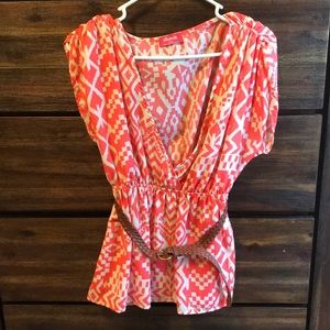 Fun, Aztec pattern blouse